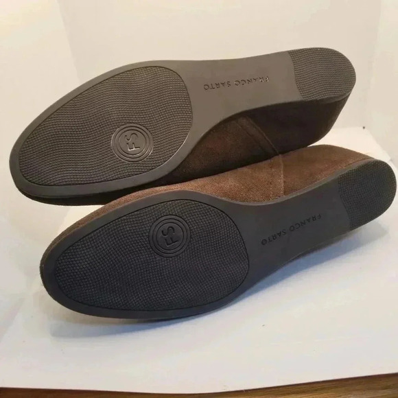 Franco Sarto Brown Ankle Booties Sz 7.5M - Picture 6 of 14